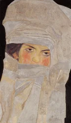アーティストの姉妹、メラニー、1908