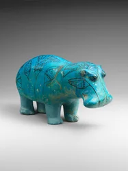 立つカバ、紀元前1900年頃