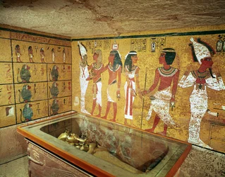 ツタンカーメン王墓の埋葬室、新王国時代