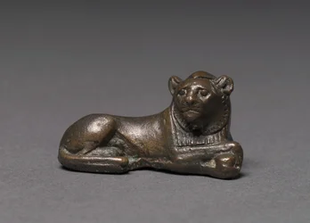 ライオンの形の体重、紀元前1391- 1353年