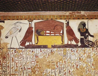 エジプト、ルクソール、古代テーベ、王妃の谷、ネルフェルタリの墓