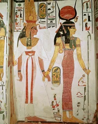 イシスとネフェルタリ、新王国、ネフェルタリの墓（壁画）