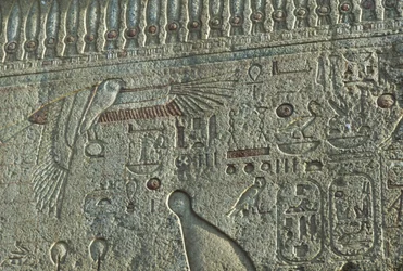 古代テーベ、ルクソール、アメン神殿、レリーフ（ユネスコ世界遺産リスト