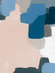 ブラッシュブルーの抽象的なブロック