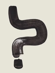 太字の疑問符