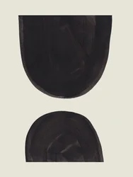 ダークな抽象的な形