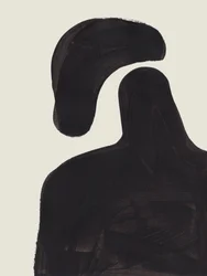 浮かぶ黒像