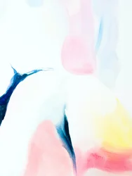 フルイドパステルによる抽象画