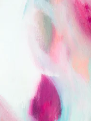 ソフトパステルによる抽象画