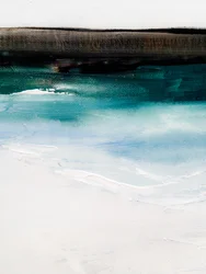 穏やかな海の景色