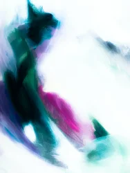 鮮やかな抽象的な渦模様