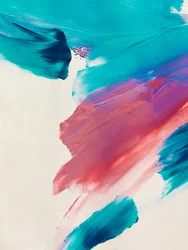 鮮やかな流動的な抽象画