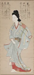 女性の姿、18世紀。