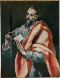 使徒聖パウロ（キャンバスペインティング）