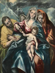 メアリーマグダーレンとの聖家族c。 1590-1595。