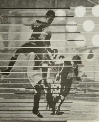 サッカー選手、1926 年。