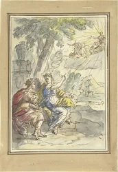 クリメネは息子のファエトンに父親のアポロについて話す