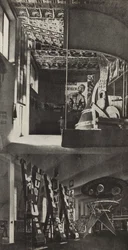 ケルンの国際プレス展示会、1933年にソビエトパビリオン。