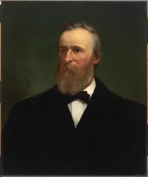 ラザフォード・B・ヘイズ、1881年。
