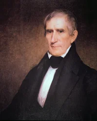 ウィリアム・ヘンリー・ハリソン（1773-1841）（カラーリトグラフ