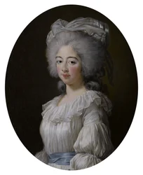 プロヴァンス伯爵夫人、サヴォワ家のマリー・ジョゼフィーヌ（1753-1810）の肖像