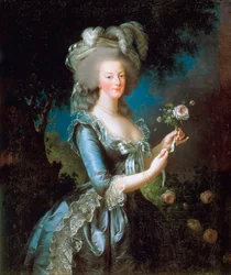 マリーアントワネットアララローズ、1783年。