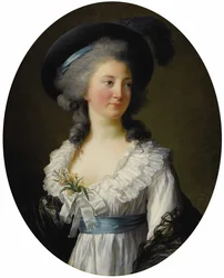 プリンセスエルズビエタイザベラルボミルスカネ伯爵夫人チャルトリスカ1736-1816の肖像