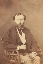 ギュスターヴ・モローの肖像 1826-1898, 1874.