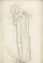La Belle Dame Sans Merci、1855年頃