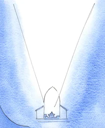 キリストの父への愛は、その燃えるような喜びの中で、私たちの教会の祭壇から、2003年の天国の無限の高さまで急上昇します（紙にw - c）