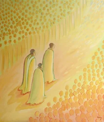 天国に入る忠実な司祭たちは、途方もない挨拶を受け取り、2001年に地上で働いた後、「他のキリスト」として名誉を与えられます（船上の油）