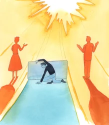 神は私たちすべてに愛と赦しを注いでくださる。しかし、罪を手放すことを拒んでその背後に隠れる人は、神の愛と赦しが神に届くのを止めてしまうのだ。