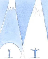 神はすべての人が真理を知るようになることを望んでおられる：人生の意味について、そして御子イエス・キリストにおいて明らかにされた、私たちに対する神の愛について、2005年（紙に水彩画）