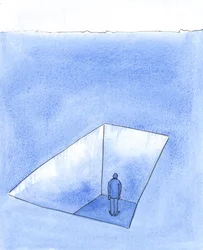 2004年の彼の過ちと非常に後悔した決定を通して、誰かが自分自身をとても孤立して不幸に感じることが起こる可能性があります（紙にw - c）