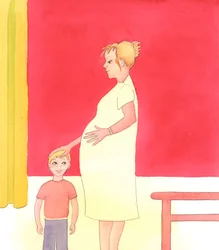 女性が子供という贈り物を歓迎することは素晴らしいことであり、彼女の喜びを他の子供たちが目にすることで、子供たちは自分が愛されていることをより確信する。