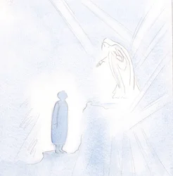 私たちの祝せられたお嬢様は、恵みと神聖さにおいて私たちよりはるかに上にいますが、私たちは彼女に近づくことを恐れてはなりません。、2001年（紙にw - c）
