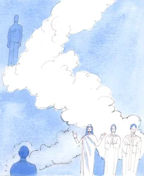 私たちの祈りは、（私たちが執り成しを求める）聖人たちの祈りとともに、香のように天に昇り、主に受け入れられる香ばしい供え物のようになる。