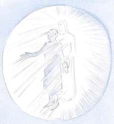 私が自分の傷を告白して受け入れる限り、彼は私を通して「輝き」、他の魂を助けることができるだろうと説明しました、2000年（紙にw - c）