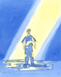 一部の人々は、救われたとしても、彼らが死ぬとき、彼らが天国のためにどれほど準備ができていないかをはっきりと見て、まるで汚い服を着ているかのように-彼らは苦行と祈りを怠ったので、2004（w - c