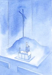 これは私の血の杯です」：カルバリーの犠牲は2001年のすべてのミサで再提示されます（紙にw - c）