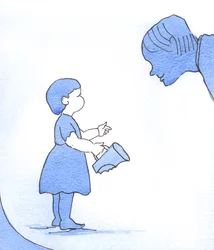 私たちは、2003年に、悔い改めながらも勇敢で信頼している幼児のように、神の視線の前に立つ必要があります（紙にw - c）