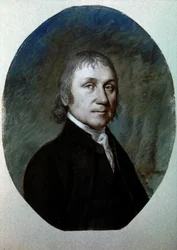 ジョセフ・プリーズリーの肖像 1797年頃（紙にパステル）