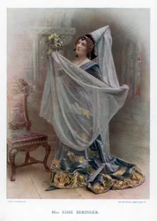 エスメベリンジャー、イギリスの女優、1901年。