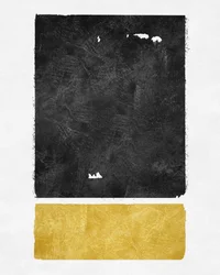 黒と金の抽象画