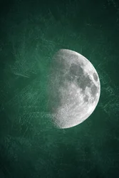 質感あふれる宇宙の月