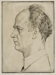 ヴィルヘルム・フルトヴェングラーの肖像1886-1954、1928
