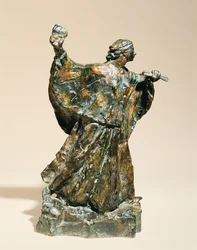 職場での彫刻家;仕事で女性彫刻家、1906