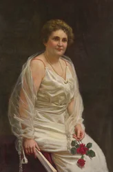エディス・ボリング・ガルト・ウィルソン、1924年。