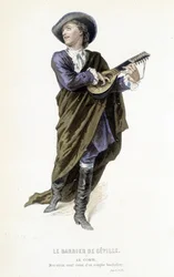 Le barbier de Seville" in the "Oeuvres completes de Beaumarchais", ed.ラプラス・サンチェス＆シー、パリ