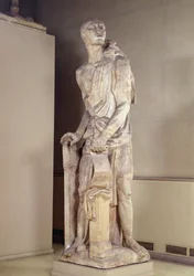 エロケンス、カルロスマリアデアルベア将軍（1788-1852）（石膏）の記念碑のモデル